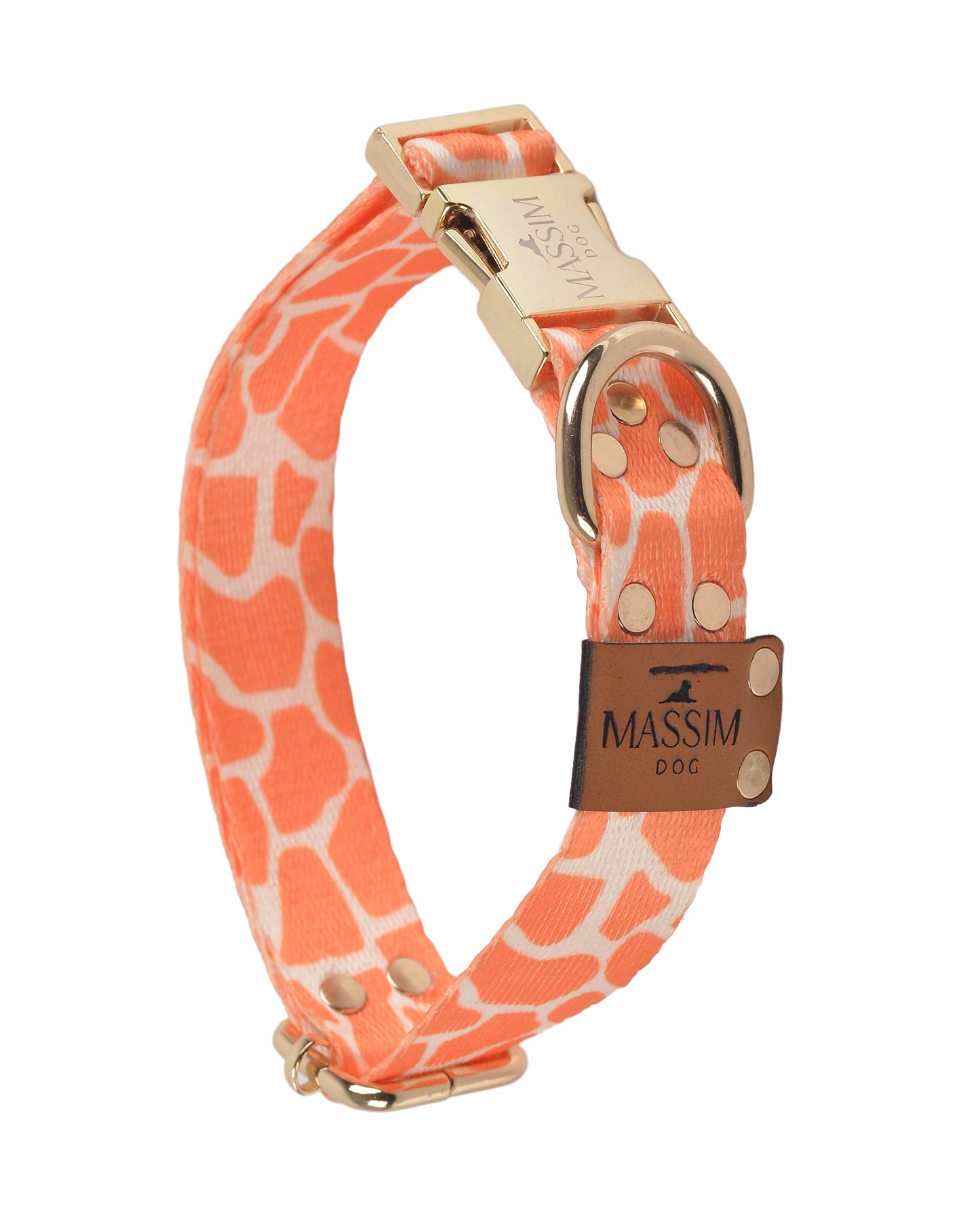 PUMPKIN GIRAFFE Handmade Collar