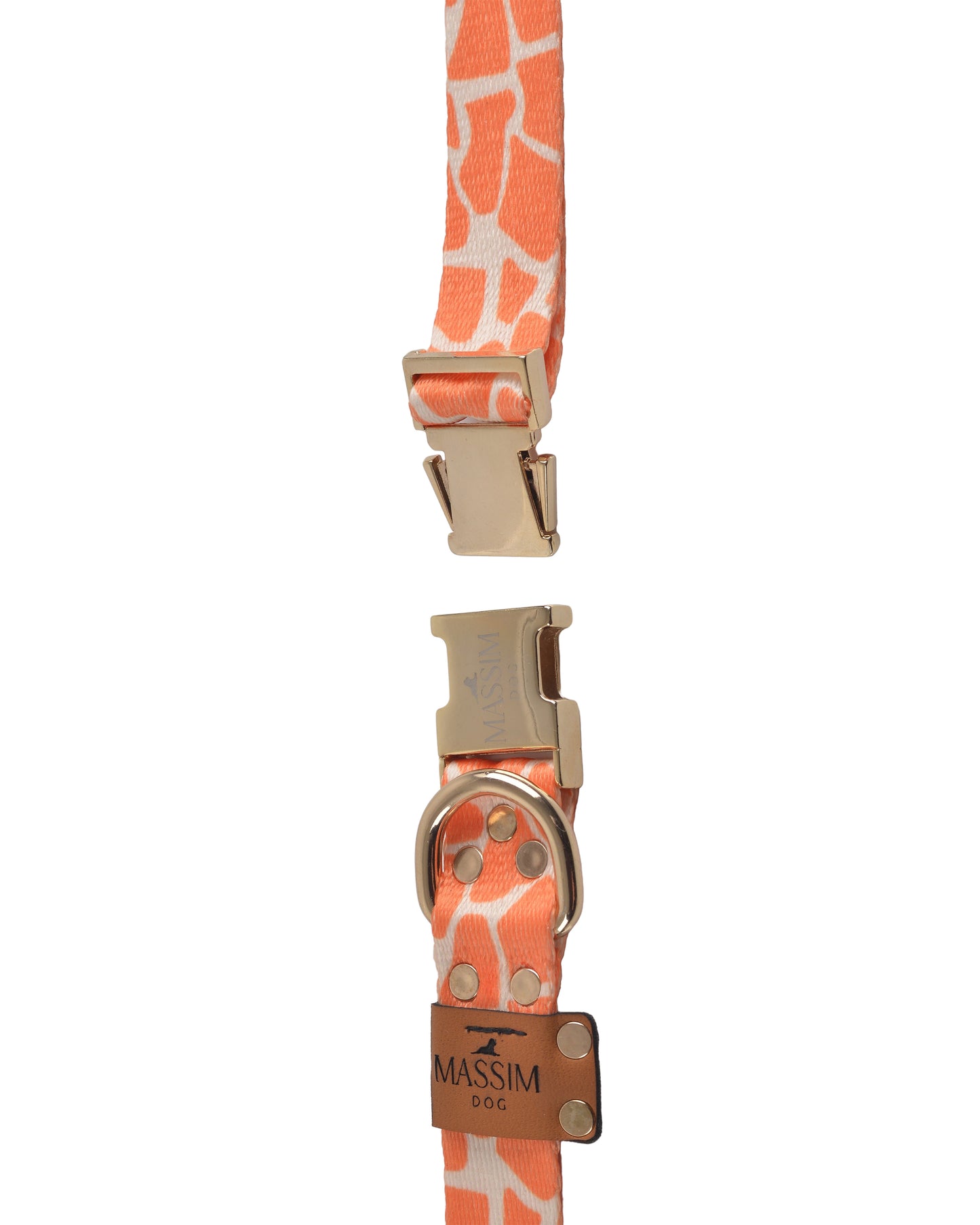 PUMPKIN GIRAFFE Handmade Collar